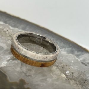 Fauna - deer antler ring UNISEX